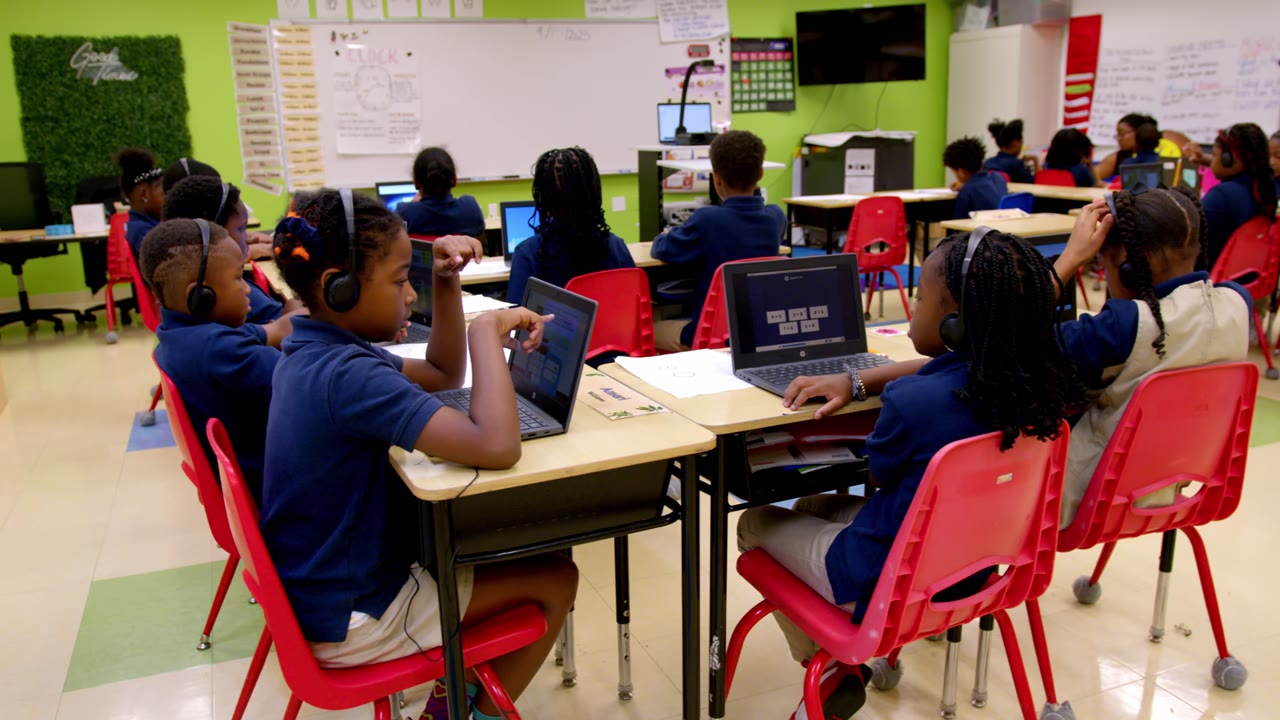 Classroom instructional production still